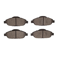 1311-1696-09 3000-Series Semi-Metallic Brake Pads & Hardware Kit, 2009-2012 Peugeot, Position: Front