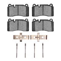 1311-1849-01 3000-Series Semi-Metallic Brake Pads & Hardware Kit, Fits Select Acura/Honda, Position: Rear