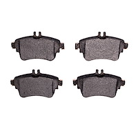 1311-1863-09 3000-Series Semi-Metallic Brake Pads & Hardware Kit, 2012-2015 Mercedes-Benz, Position: Front