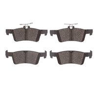 1311-1890-09 3000-Series Semi-Metallic Brake Pads & Hardware Kit, 2014-2014 Peugeot, Position: Rear