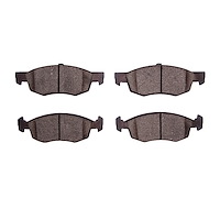 1311-1906-00 3000-Series Semi-Metallic Brake Pads, 2015-2018 Mopar, Position: Front