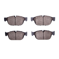 1311-1966-09 3000-Series Semi-Metallic Brake Pads & Hardware Kit, 2016-2017 Peugeot, Position: Front