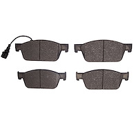 1311-2033-09 3000-Series Semi-Metallic Brake Pads & Hardware Kit, 2016-2020 Audi/Volkswagen, Position: Front