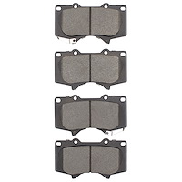 1400-0976-00 Ultimate-Duty Brake Pads Kit, Fits Select Multiple Makes/Models, Position: Front