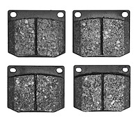 1551-0002-00 5000 Advanced Low-Metallic Brake Pads, 1960-1987 Multiple Makes/Models, Position: Front