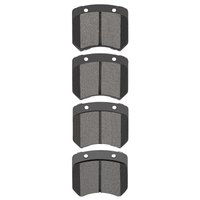 1551-0005-09 5000 Advanced Semi-Metallic Brake Pads & Hardware Kit, 1963-1969 Austin Healey, Position: Front