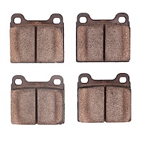 1551-0096-00 5000 Advanced Semi-Metallic Brake Pads, 1972-1980 Multiple Makes/Models, Position: Front