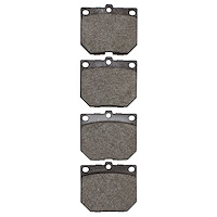 1551-0114-00 5000 Advanced Ceramic Brake Pads, 1969-1983 Multiple Makes/Models, Position: Front