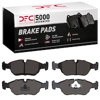1551-0253-00 5000 Advanced Low-Metallic Brake Pads, 1982-1993 Multiple Makes/Models, Position: Front