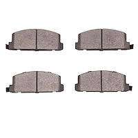 1551-0285-00 5000 Advanced Semi-Metallic Brake Pads, 1984-1987 GM, Position: Front