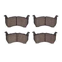 1551-0317-00 5000 Advanced Semi-Metallic Brake Pads, 1983-1987 Ford/Lincoln/Mercury/Mazda, Position: Front