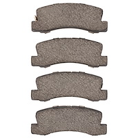 1551-0325-00 5000 Advanced Ceramic Brake Pads, 1986-2003 Lexus/Toyota/Scion, Position: Rear