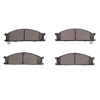 1551-0333-00 5000 Advanced Semi-Metallic Brake Pads, 1985-2015 Multiple Makes/Models, Position: Front