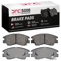 1551-0349-00 5000 Advanced Ceramic Brake Pads, 1986-2008 Multiple Makes/Models, Position: Front