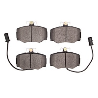 1551-0407-00 5000 Advanced Semi-Metallic Brake Pads, 1986-1987 Jaguar, Position: Front