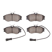 1551-0419-10 5000 Advanced Semi-Metallic Brake Pads, 1990-1997 Audi/Volkswagen, Position: Front