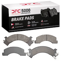 1551-0546-00 5000 Advanced Semi-Metallic Brake Pads, 1988-1997 GM, Position: Fr