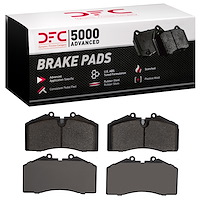 1551-0609-00 5000 Advanced Low-Metallic Brake Pads, 1986-1998 Porsche, Position: Front,Rear