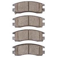 1551-0714-00 5000 Advanced Ceramic Brake Pads, 1994-2005 GM, Position: Rear