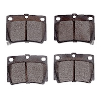 1551-0733-00 5000 Advanced Semi-Metallic Brake Pads, 1997-2004 Mitsubishi, Position: Rear