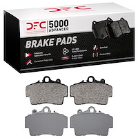 1551-0737-00 5000 Advanced Low-Metallic Brake Pads, 1997-2008 Porsche, Position: Front