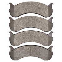 1551-0786-00 5000 Advanced Semi-Metallic Brake Pads, Fits Select Multiple Makes/Models, Position: Rear,Fr & Rr,Fr,Rr