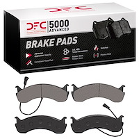 1551-0786-20 5000 Advanced Semi-Metallic Brake Pads, Fits Select Ford/Lincoln/Mercury/Mazda, Position: Rear