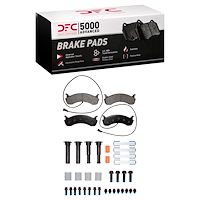 1551-0786-31 5000 Advanced Semi-Metallic Brake Pads & Hardware Kit, Fits Select Ford/Lincoln/Mercury/Mazda, Position: Front