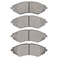 1551-0797-00 5000 Advanced Ceramic Brake Pads, 1999-2017 GM, Position: Front