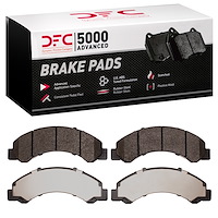 1551-0825-00 5000 Advanced Semi-Metallic Brake Pads, Fits Select GM, Position: Fr,Front,Rr
