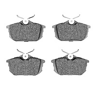 1551-0838-00 5000 Advanced Low-Metallic Brake Pads, 2000-2007 Multiple Makes/Models, Position: Rear