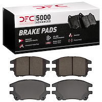1551-0930-00 5000 Advanced Ceramic Brake Pads, 2002-2003 Lexus/Toyota/Scion, Position: Front