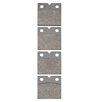 1551-0971-00 5000 Advanced Low-Metallic Brake Pads, Fits Select Multiple Makes/Models, Position: Parking