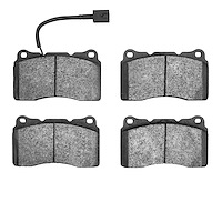 1551-1016-00 5000 Advanced Low-Metallic Brake Pads, Fits Select Maserati, Position: Front