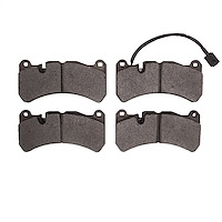 1551-1116-10 5000 Advanced Low-Metallic Brake Pads, Fits Select Maserati, Position: Front