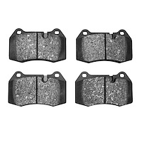 1551-1133-09 5000 Advanced Low-Metallic Brake Pads & Hardware Kit, 2003-2019 Multiple Makes/Models, Position: Front