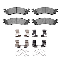 1551-1158-01 5000 Advanced Ceramic Brake Pads & Hardware Kit, 2006-2010 Ford/Lincoln/Mercury/Mazda, Position: Front
