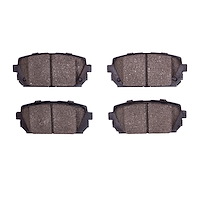 1551-1296-00 5000 Advanced Ceramic Brake Pads, 2007-2012 Kia/Hyundai/Genesis, Position: Rear
