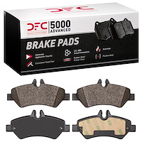 1551-1317-00 5000 Advanced Semi-Metallic Brake Pads, 2006-2018 Multiple Makes/Models, Position: Rear,Rr
