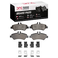 1551-1317-01 5000 Advanced Semi-Metallic Brake Pads & Hardware Kit, 2006-2018 Multiple Makes/Models, Position: Rear,Rr