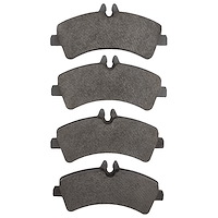 1551-1318-00 5000 Advanced Semi-Metallic Brake Pads, 2006-2018 Multiple Makes/Models, Position: Rear,Rr