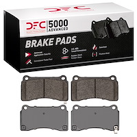 1551-1383-00 5000 Advanced Low-Metallic Brake Pads, 2009-2021 Infiniti/Nissan, Position: Rear