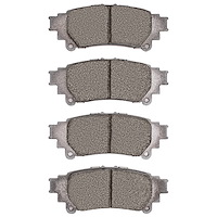 1551-1391-10 5000 Advanced Ceramic Brake Pads, 2013-2020 Lexus/Toyota/Scion, Position: Rear