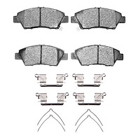 1551-1394-01 5000 Advanced Ceramic Brake Pads & Hardware Kit, 2009-2020 Acura/Honda, Position: Front