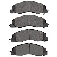 1551-1399-00 5000 Advanced Semi-Metallic Brake Pads, 2009-2018 Mopar, Position: Front