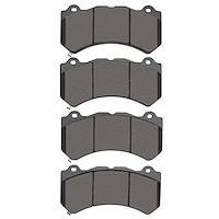 1551-1405-00 5000 Advanced Low-Metallic Brake Pads, Fits Select Multiple Makes/Models, Position: Front