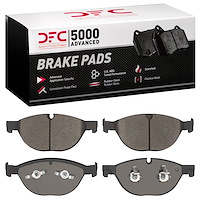 1551-1448-00 5000 Advanced Low-Metallic Brake Pads, Fits Select Jaguar, Position: Front