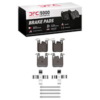 1551-1656-01 5000 Advanced Low-Metallic Brake Pads & Hardware Kit, 2012-2021 BMW, Position: Rear