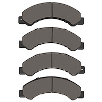 1551-1695-00 5000 Advanced Ceramic Brake Pads, 2012-2020 Hino, Position: Fr & Rr