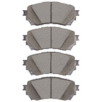 1551-1711-00 5000 Advanced Ceramic Brake Pads, 2014-2021 Ford/Lincoln/Mercury/Mazda, Position: Front